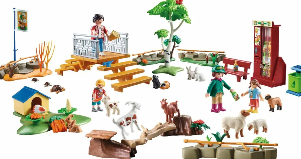 Playmobil: Family Fun - Petting Zoo Playset (70342)