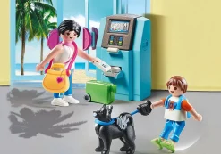 Playmobil: Family Fun - Tourists with ATM Playset (70439)
