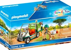 Playmobil: Family Fun - Zoo Vet with Medical Cart Playset (70346)
