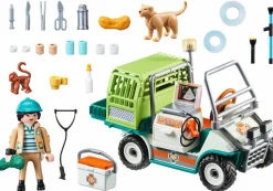 Playmobil: Family Fun - Zoo Vet with Medical Cart Playset (70346)