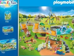 Playmobil: Family Fun - Zoo Viewing Platform Extension Playset Accessory (70348)