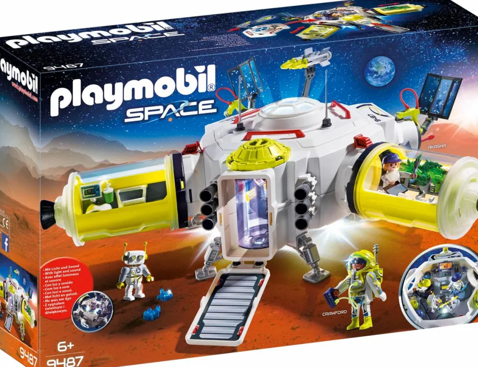 Playmobil: Space - Mars Space Station Playset (9487)