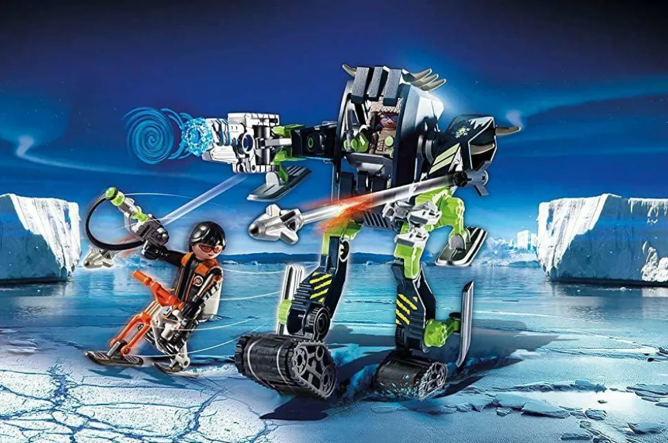 Playmobil: Top Agents - Arctic Rebels Ice Robot Playset (70233)