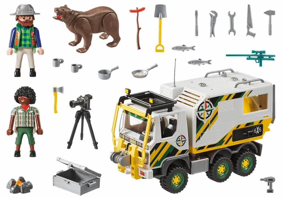 Playmobil: Wildlife - Outdoor Expedition Truck Playset (70278)