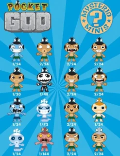 Pocket God - Mysterio Minis Blind Box (Single Unit)