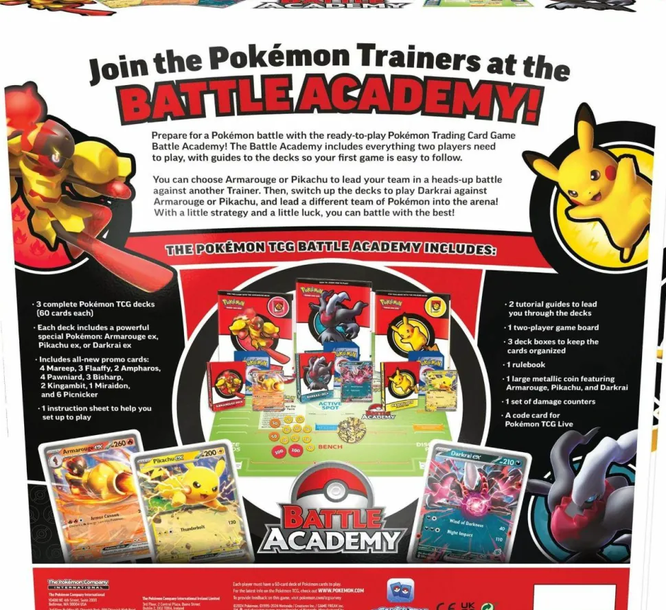 Pokemon - 2024 Battle Academy Board Game