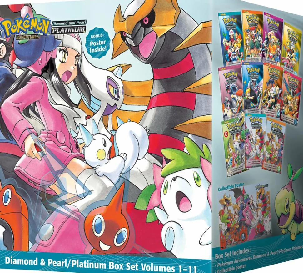 Pokemon - Adventures: Diamond and Pearl / Platinum Manga Paperback Book (Vol.1-11)