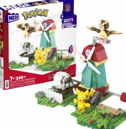 Pokemon - Countryside Windmill Mega Construx Building Block Construction Set (240 Pieces)