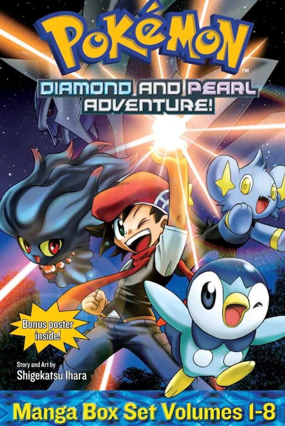 Pokemon - Diamond and Pearl Adventure! Manga Paperback Book (Vol. 1-8)