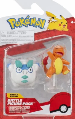 Pokemon - Galarian Darumaka + Charmandar Battle Figure 2-Pack