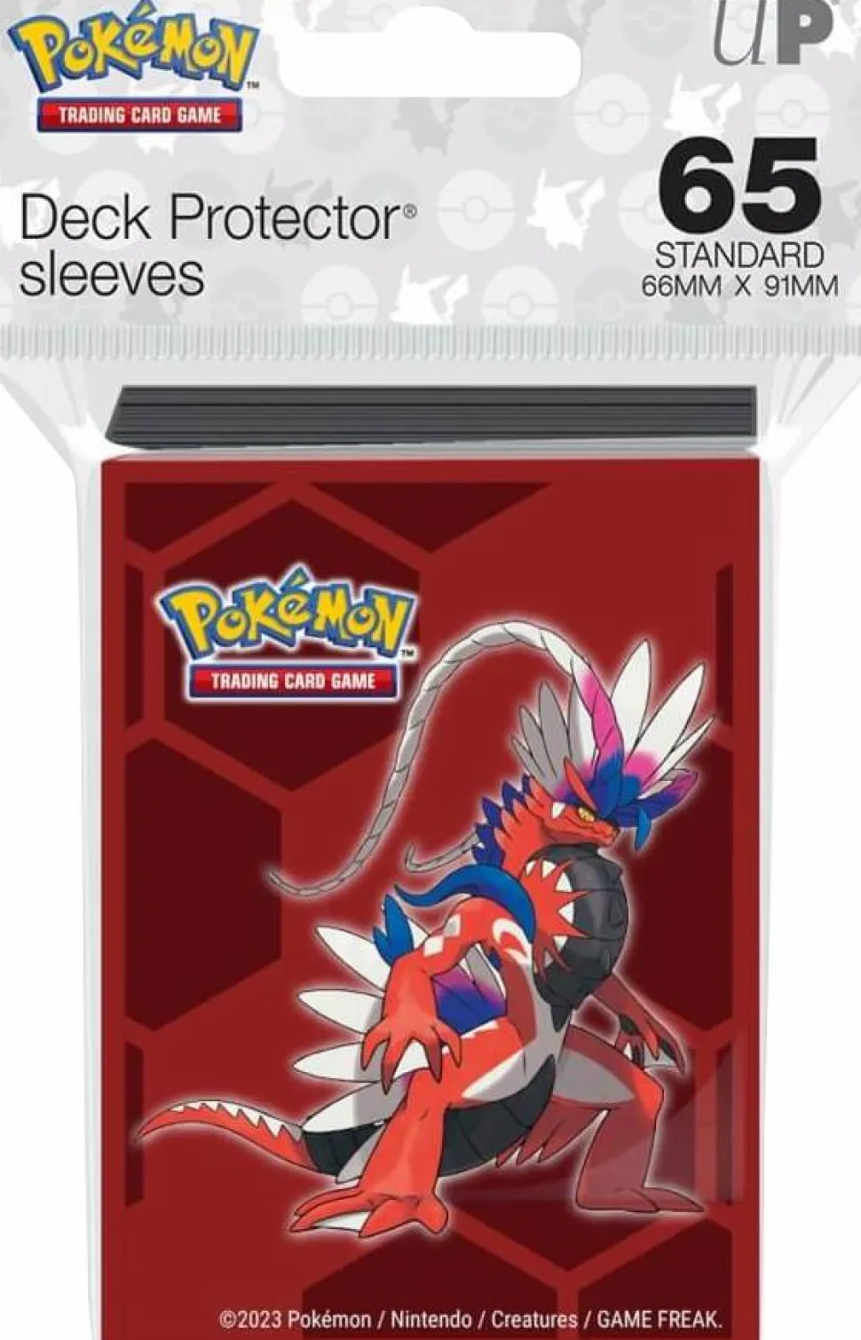 Pokemon - Koraidon ChromaFusion Standard Deck Protector Sleeves (65 Count)