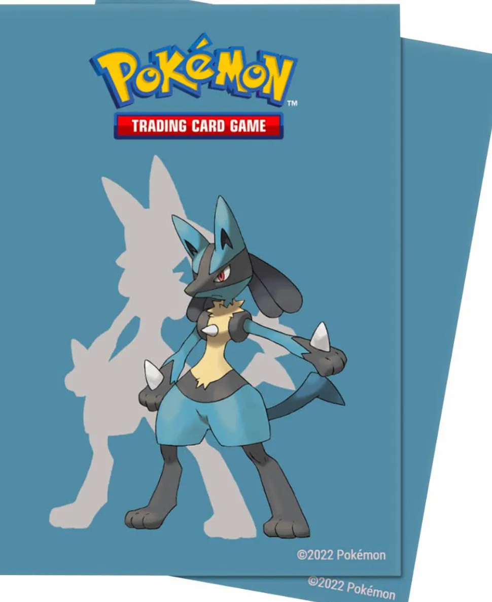 Pokemon - Lucario ChromaFusion Standard Deck Protector Sleeves (65 Count)