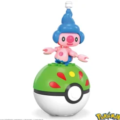 Pokemon - Mime Jr. Pokeball Mega Construx Construction Set Mini Figure (24 Pieces)