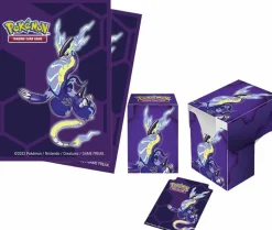 Pokemon - Miraidon ChromaFusion Standard Deck Protector Sleeves & Full View Deck Box Combo Pack