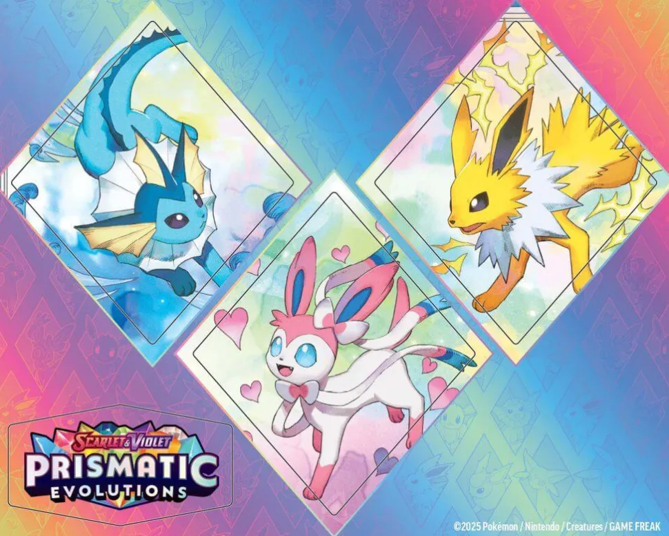 Pokemon - Scarlet & Violet 8.5 Prismatic Evolutions Tech Sticker Collection (Lucky Dip)