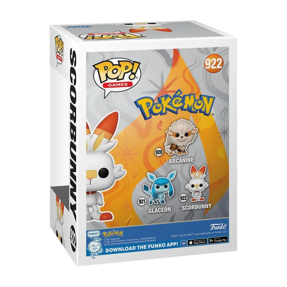 Pokemon - Scorbunny Pop! Vinyl Figure
