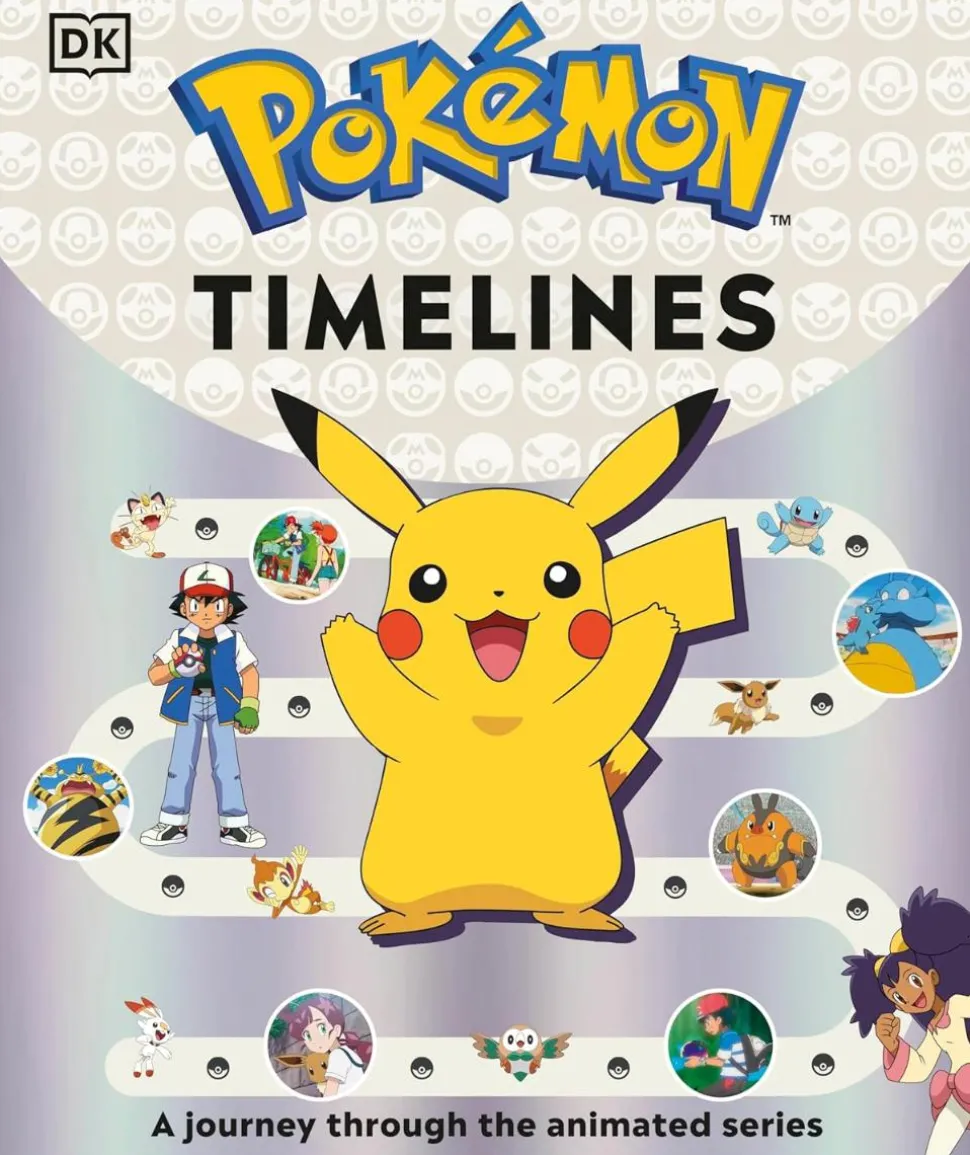 Pokemon - Timelines: A Journey Through the Animated Series Hardcover Book
