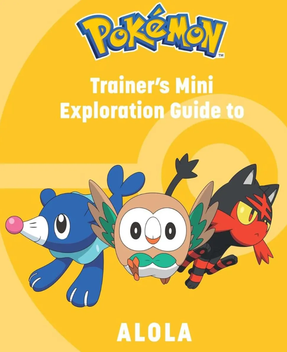 Pokemon - Trainer's Mini Exploration Guide to Alola Hardcover Book