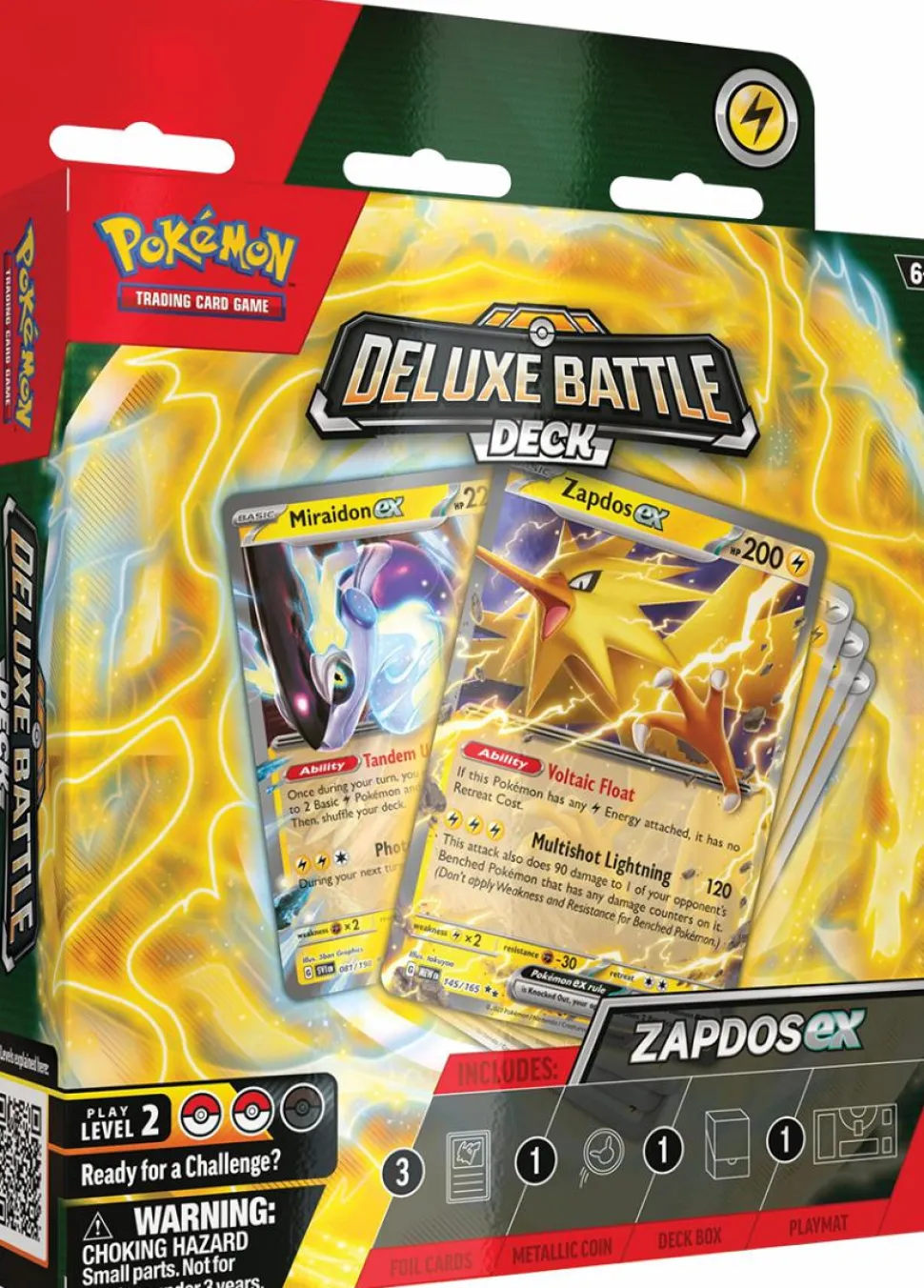 Pokemon - Zapdos ex Deluxe Battle Deck