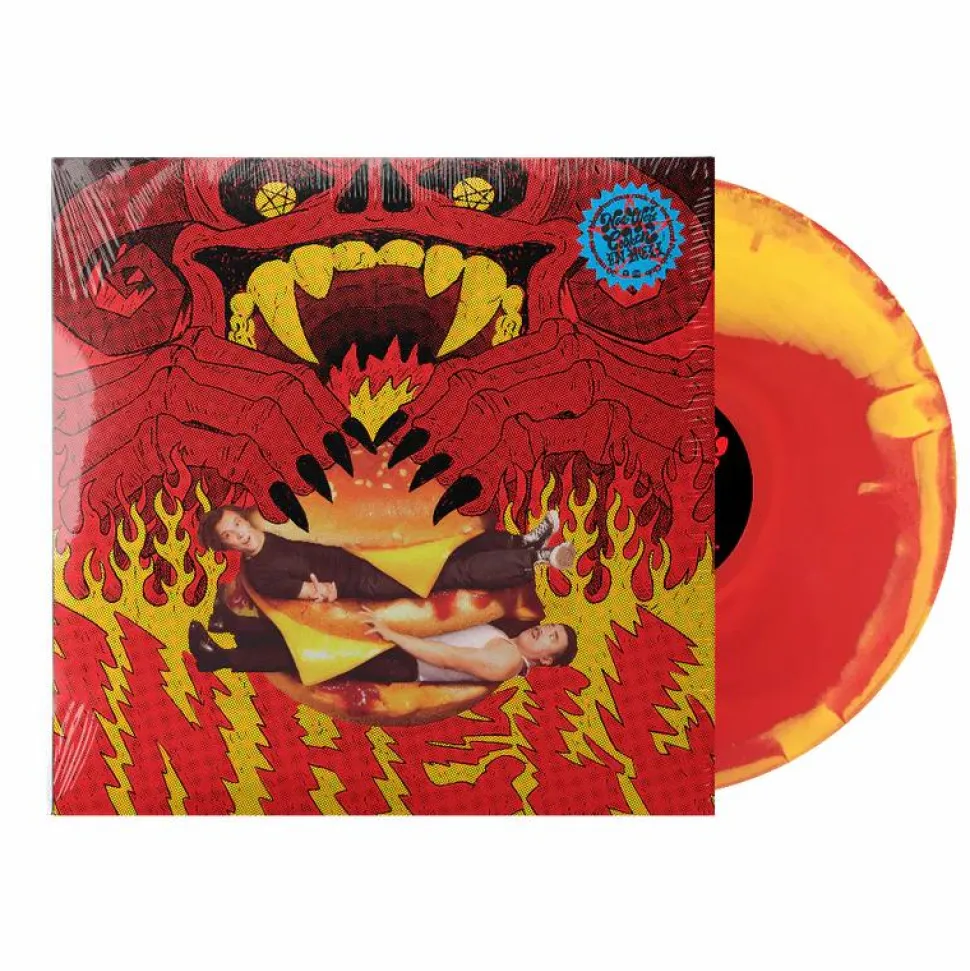 Polish Club - Now We're Cookin' In Hell LP Vinyl Record (Red & Yellow Coloured Vinyl)