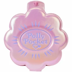 Polly Pocket - Compact Playset 12" Faux Leather Mini Backpack