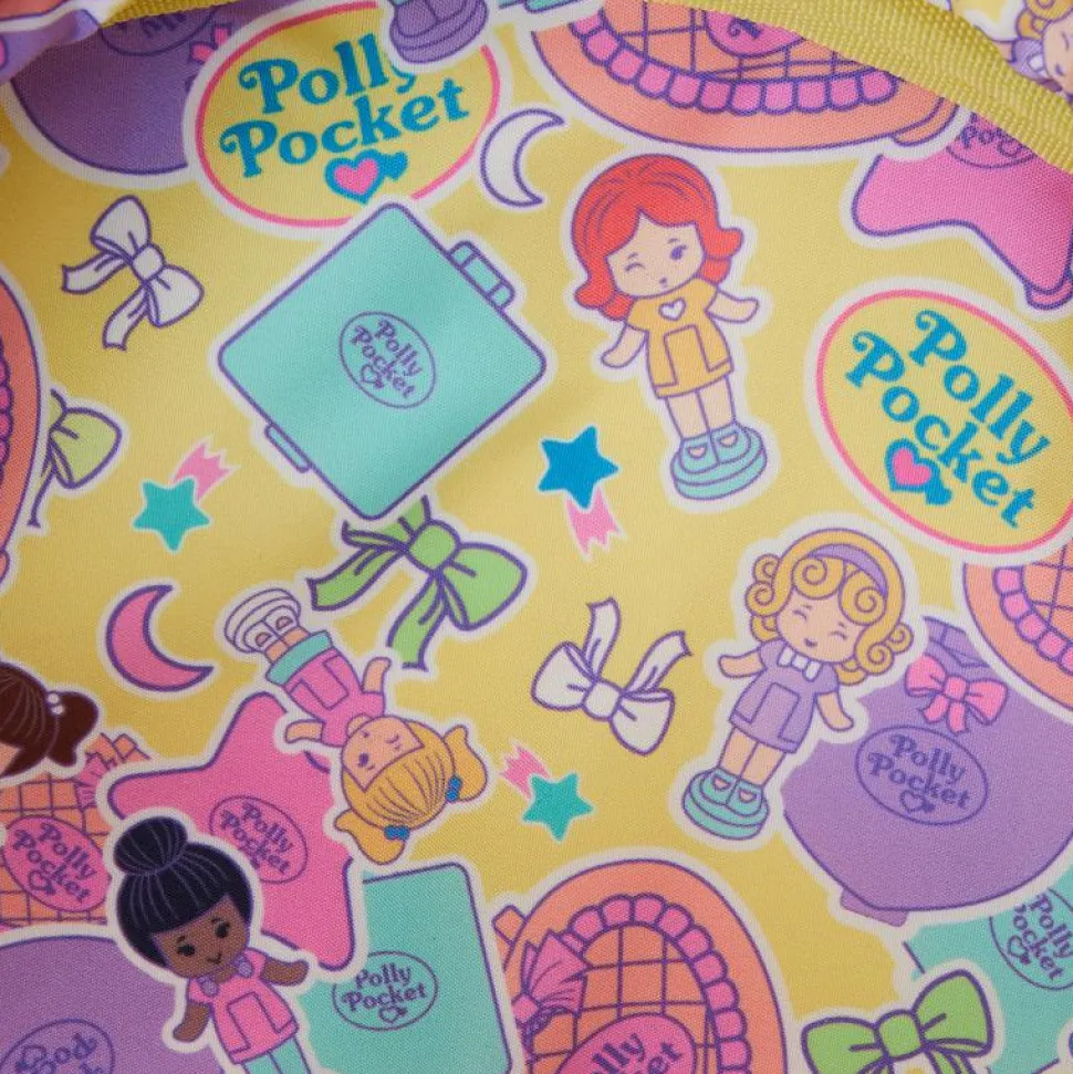 Polly Pocket - Compact Playset 12" Faux Leather Mini Backpack
