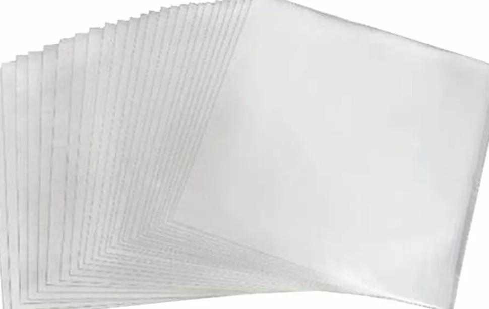 Popcultcha Records - 12" LP Plastic Outer Vinyl Record Sleeves (Pack of 100)