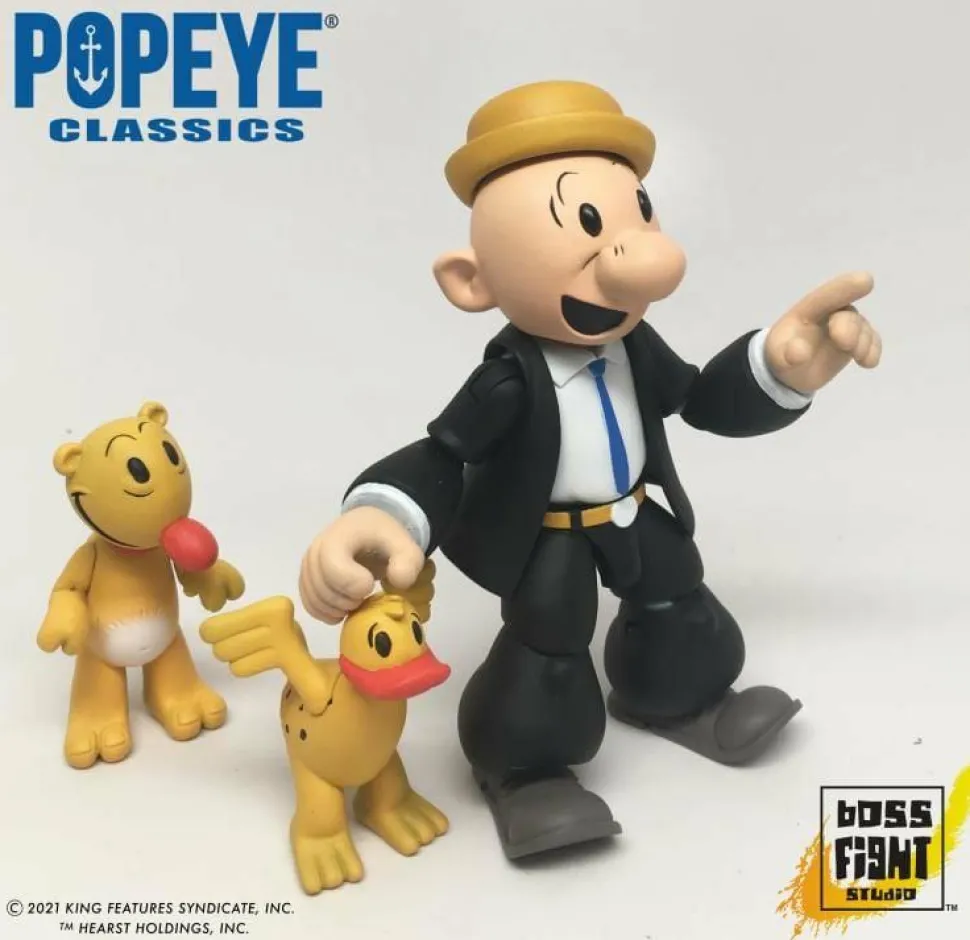 Popeye - Castor Oyl 1/12th Scale Action Figure