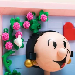 Popeye - Olive Oyl 3D Portrait Building Block Construction Set (348 Pieces)