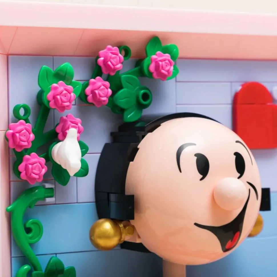 Popeye - Olive Oyl 3D Portrait Building Block Construction Set (348 Pieces)