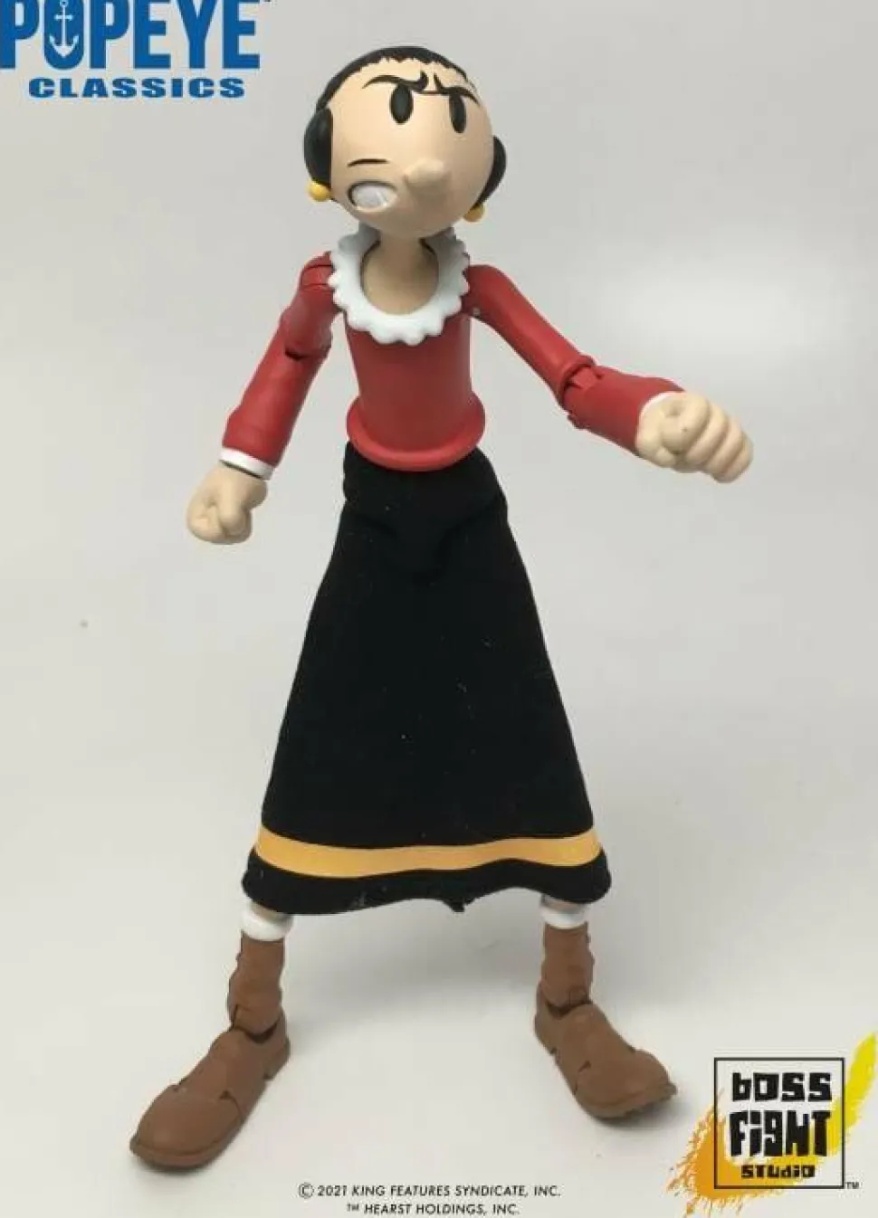 Popeye - Olive Oyl 1/12th Scale Action Figure