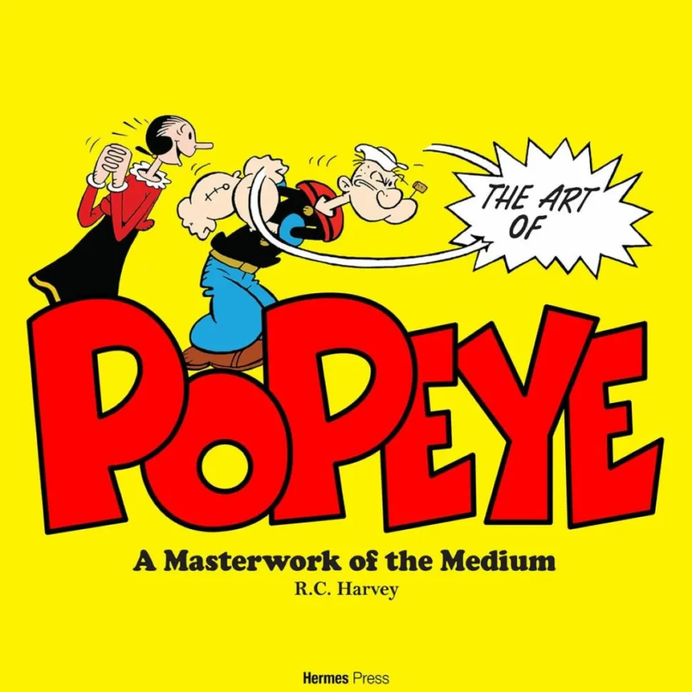 Popeye - The Art of Popeye: A Masterwork of the Medium Hardcover Book