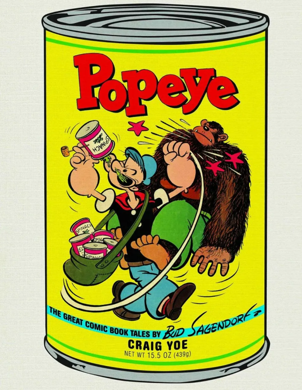 Popeye - The Great Comic Book Tales by Bud Sagendorf Paperback