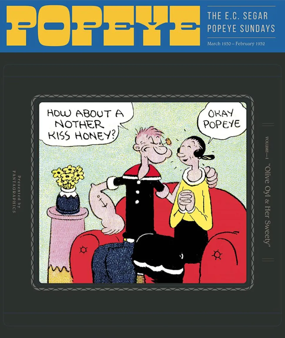 Popeye - Volume 01 Olive Oyl & Her Sweety Paperback Book with Slipcase