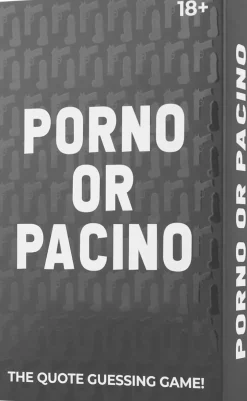 Porno or Pacino - The Quote Guessing Game Card Game