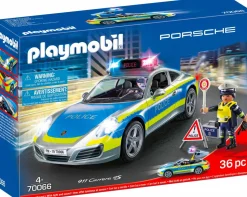 Porsche - 911 Carrera 4S Police Car Playmobil Vehicle Playset (70066)