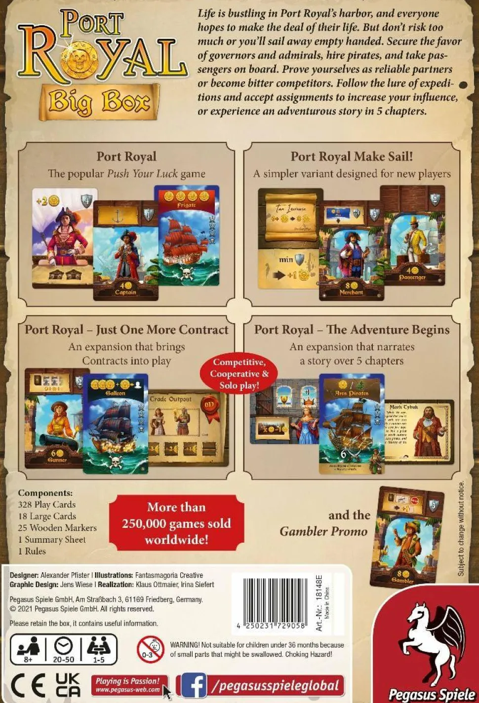 Port Royal - Big Box Card Game