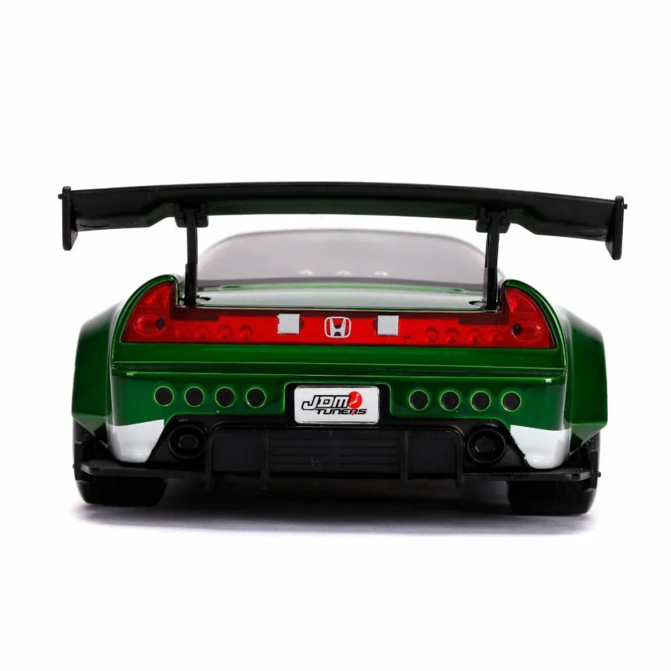 Power Rangers - Green Ranger with 2002 Honda NSX Type-R Japan Spec Hollywood Rides 1/24th Scale Die-Cast Vehicle Replica