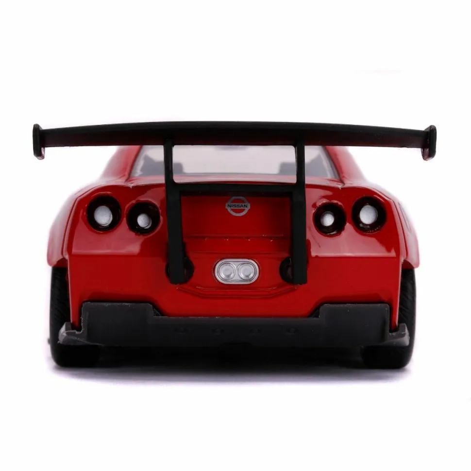 Power Rangers - Red Ranger’s 2009 Nissan GT-R R35 1/32 Scale Hollywood Rides Die-Cast Vehicle Replica