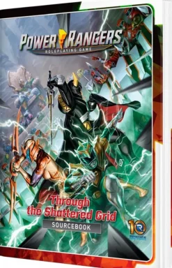 Power Rangers - Roleplaying Game: Through the Shattered Grid Sourcebook Hardcover Book