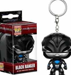 Power Rangers: Movie - Black Ranger Pocket Pop! Vinyl Keychain