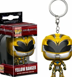 Power Rangers: Movie - Yellow Ranger Pocket Pop! Vinyl Keychain