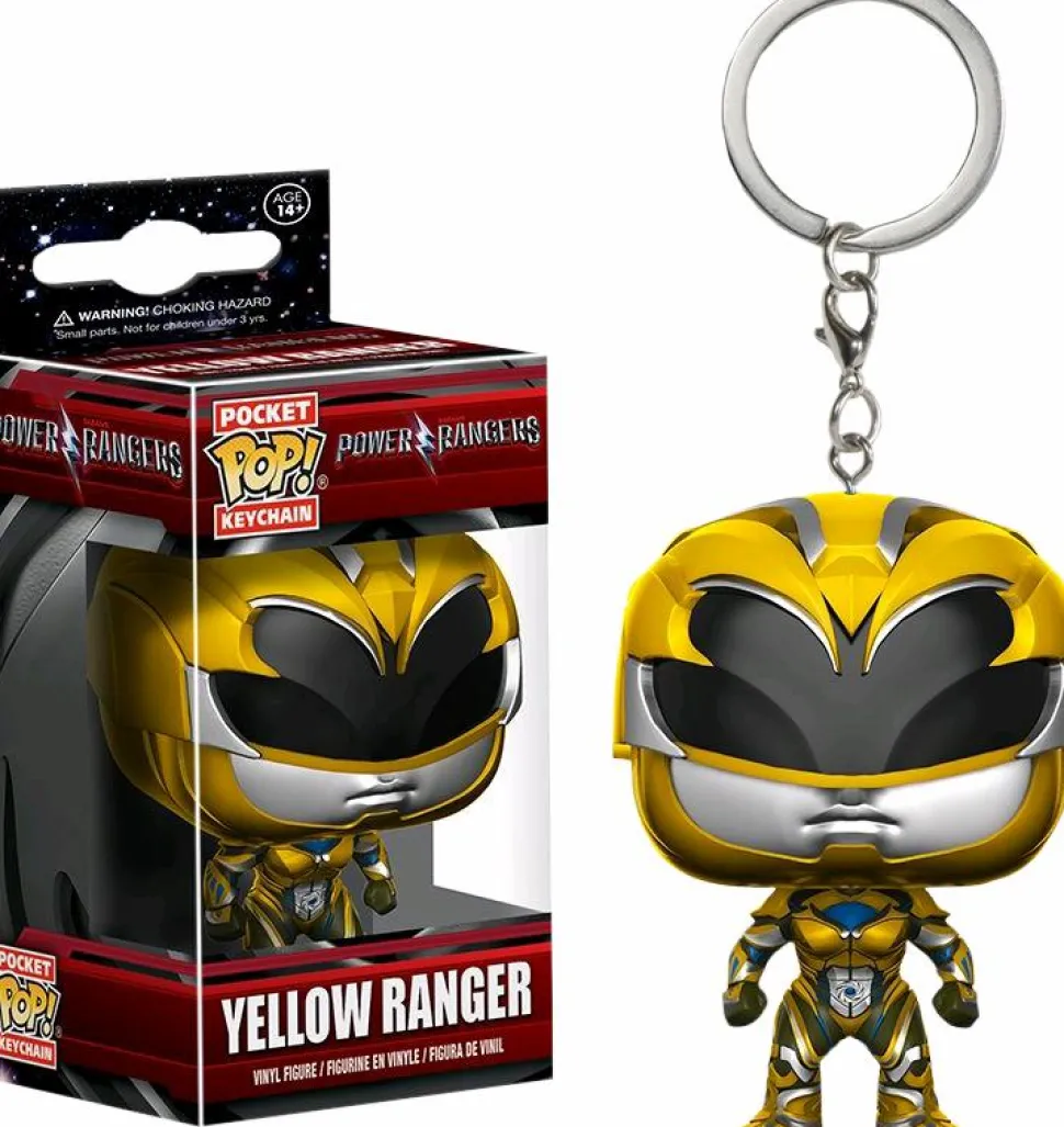 Power Rangers: Movie - Yellow Ranger Pocket Pop! Vinyl Keychain