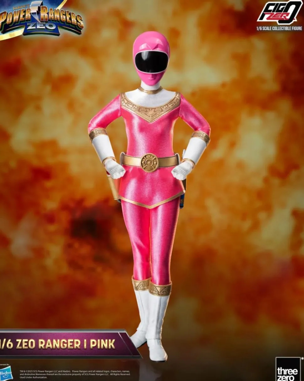 Power Rangers Zeo - Ranger I Pink FigZero 1/6th Scale Action Figure
