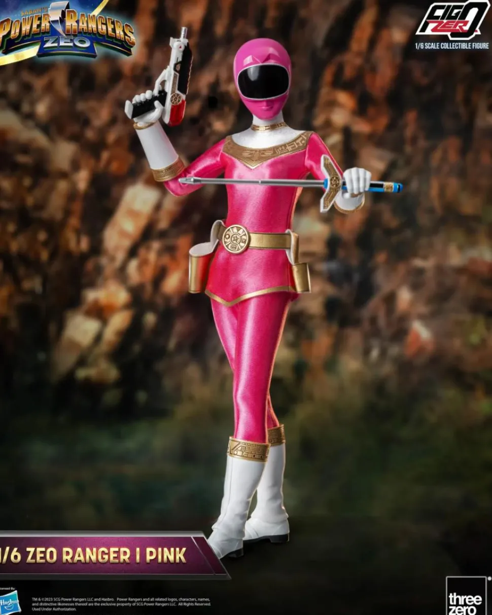 Power Rangers Zeo - Ranger I Pink FigZero 1/6th Scale Action Figure