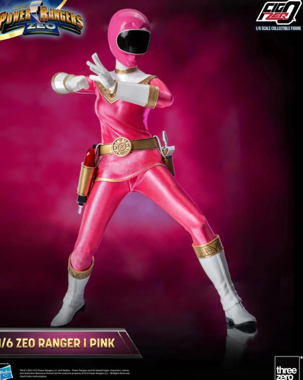 Power Rangers Zeo - Ranger I Pink FigZero 1/6th Scale Action Figure