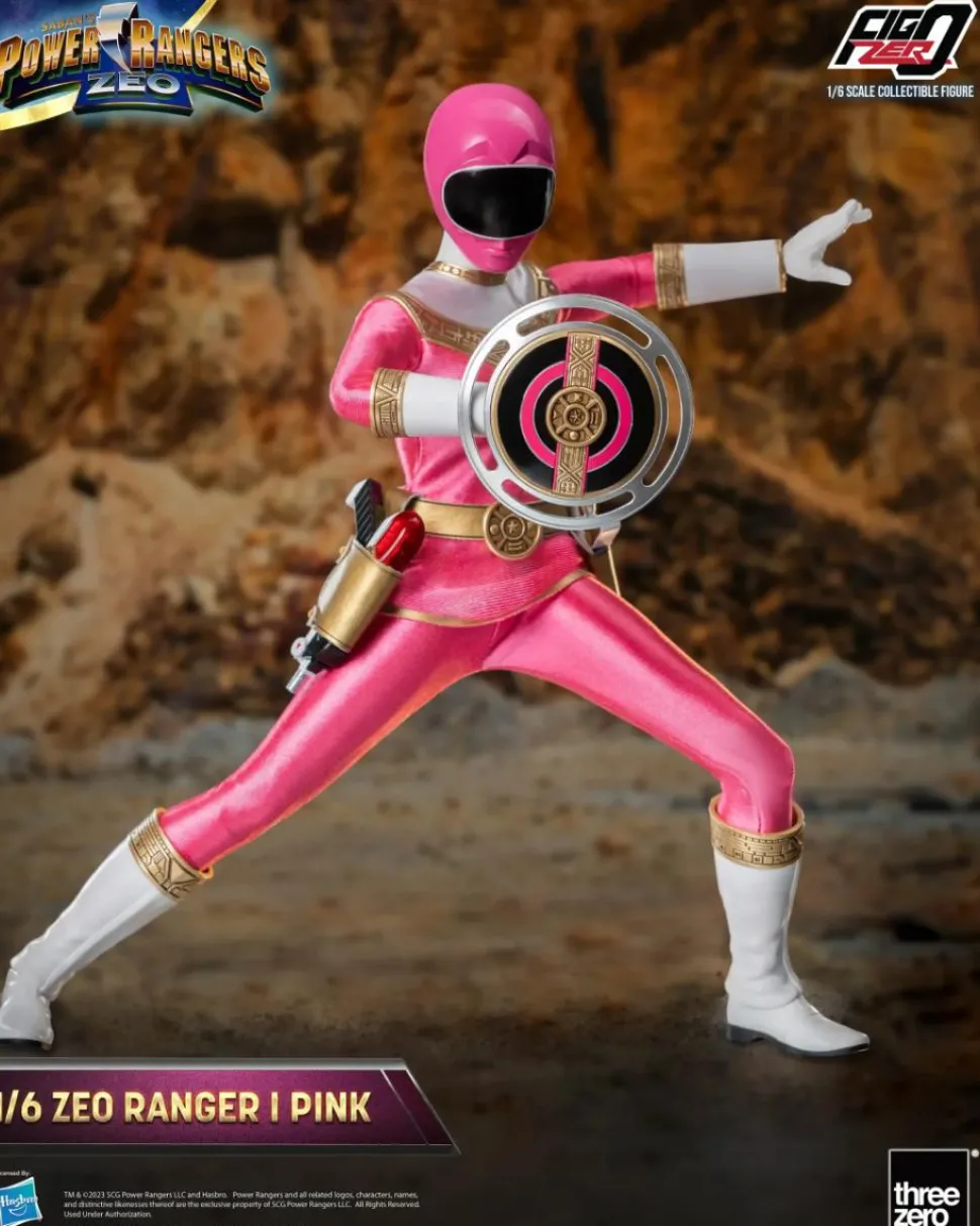 Power Rangers Zeo - Ranger I Pink FigZero 1/6th Scale Action Figure