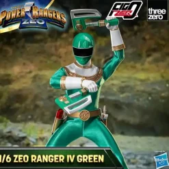 Power Rangers Zeo - Ranger IV Green FigZero 1/6th Scale Action Figure