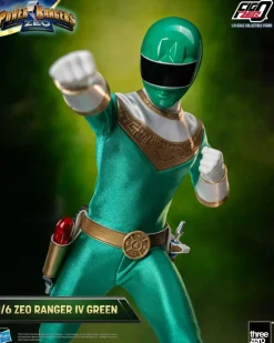 Power Rangers Zeo - Ranger IV Green FigZero 1/6th Scale Action Figure