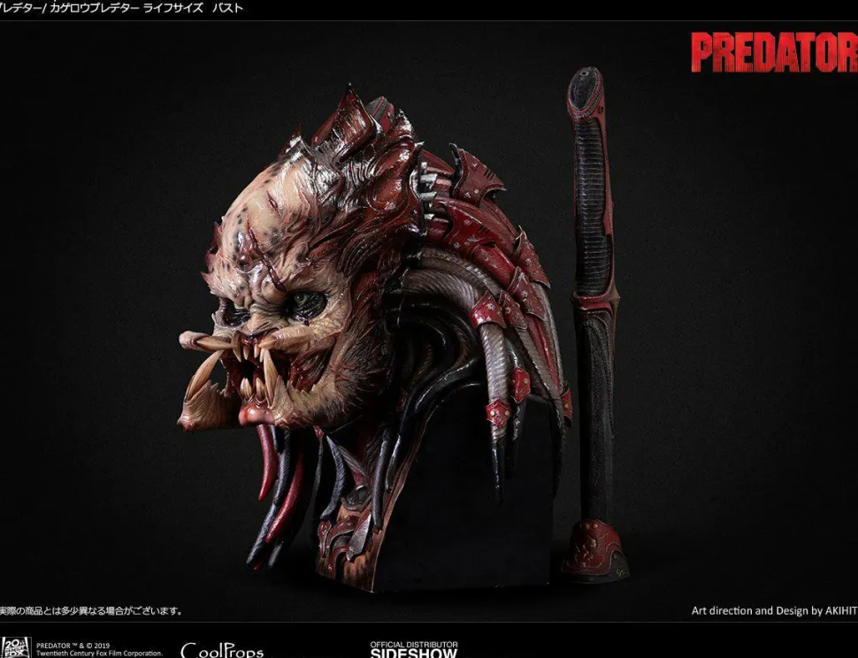 Predator - KAGERO Predator 1:1 Scale Life-Size Bust by Akihito Ikeda